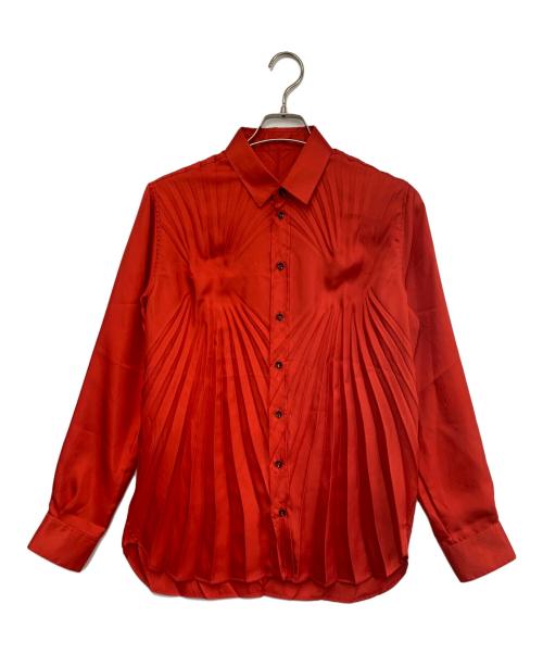 Maison Margiela（メゾンマルジェラ）Maison Margiela (メゾンマルジェラ) 長袖シャツ レッド サイズ:40の古着・服飾アイテム
