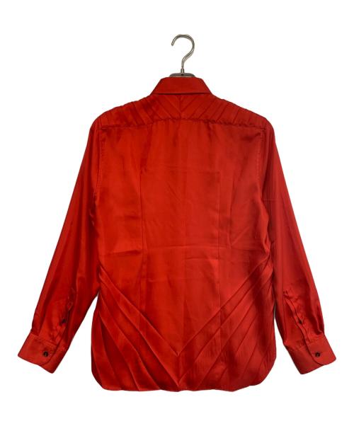 Maison Margiela（メゾンマルジェラ）Maison Margiela (メゾンマルジェラ) 長袖シャツ レッド サイズ:40の古着・服飾アイテム