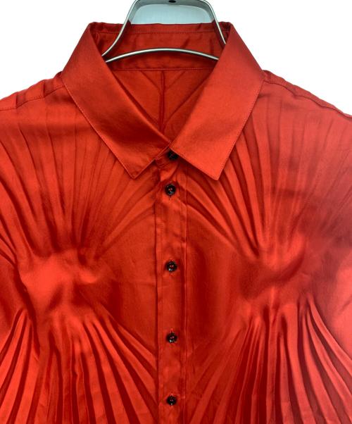 Maison Margiela（メゾンマルジェラ）Maison Margiela (メゾンマルジェラ) 長袖シャツ レッド サイズ:40の古着・服飾アイテム