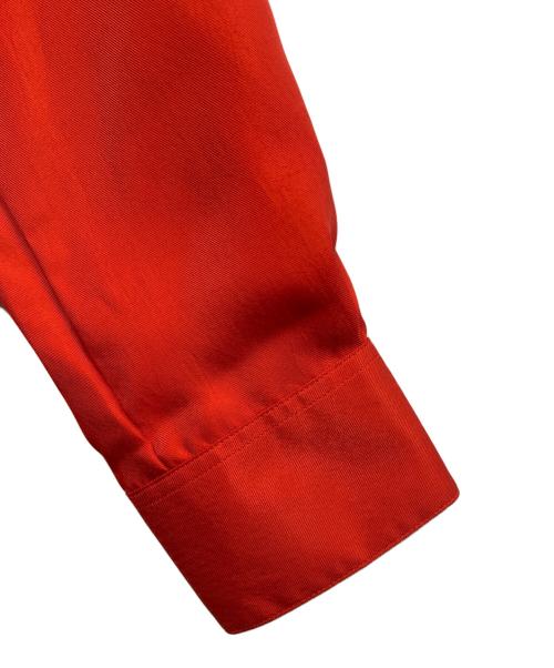 Maison Margiela（メゾンマルジェラ）Maison Margiela (メゾンマルジェラ) 長袖シャツ レッド サイズ:40の古着・服飾アイテム