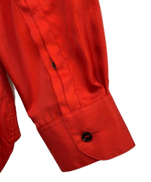 Maison Margiela（メゾンマルジェラ）Maison Margiela (メゾンマルジェラ) 長袖シャツ レッド サイズ:40の古着・服飾アイテム