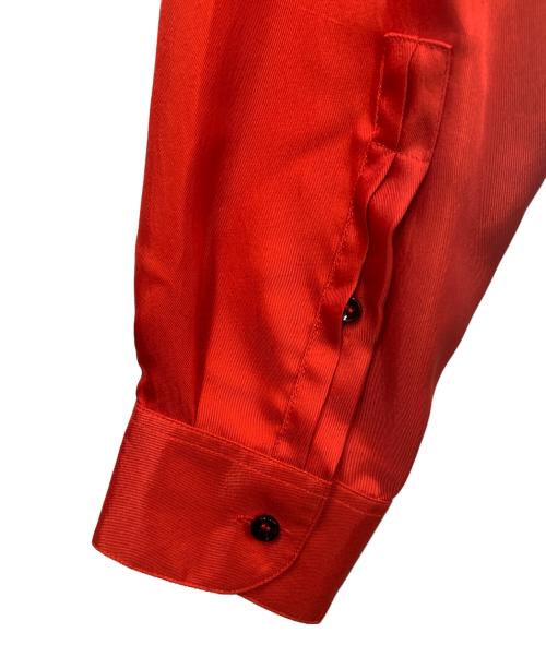 Maison Margiela（メゾンマルジェラ）Maison Margiela (メゾンマルジェラ) 長袖シャツ レッド サイズ:40の古着・服飾アイテム