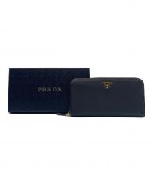 PRADA（プラダ）の古着「長財布」｜ブラック