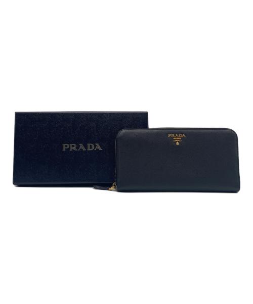 PRADA（プラダ）PRADA (プラダ) 長財布 ブラックの古着・服飾アイテム