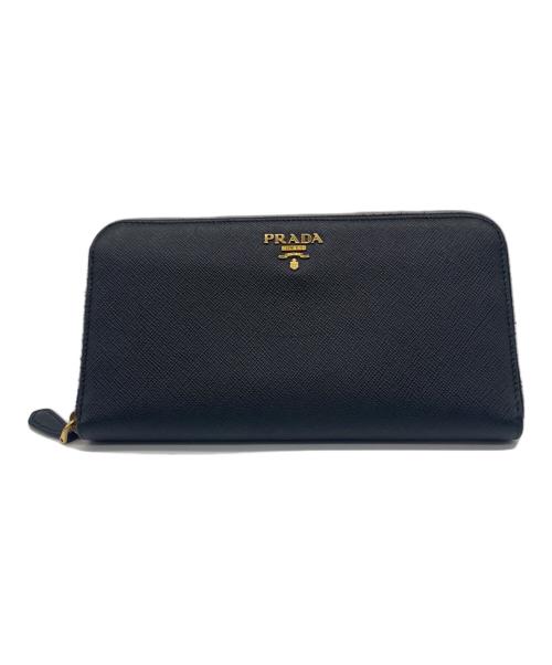 PRADA（プラダ）PRADA (プラダ) 長財布 ブラックの古着・服飾アイテム