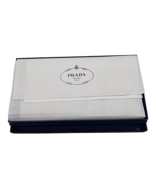 PRADA（プラダ）PRADA (プラダ) 長財布 ブラックの古着・服飾アイテム