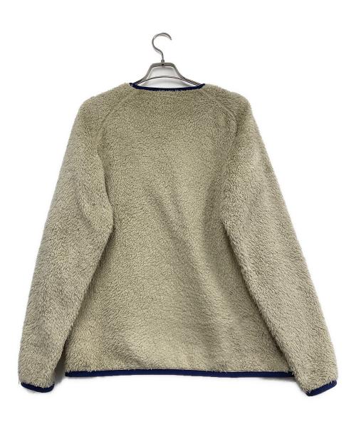 Patagonia（パタゴニア）Patagonia (パタゴニア) フリースジャケット ベージュ×ネイビー サイズ:Lの古着・服飾アイテム