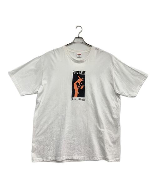 SUPREME（シュプリーム）SUPREME (シュプリーム) 半袖カットソー ホワイト サイズ:XXLの古着・服飾アイテム