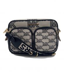 MICHAEL KORS（マイケルコース）の古着「ショルダーバッグ」｜ホワイト×ブラック