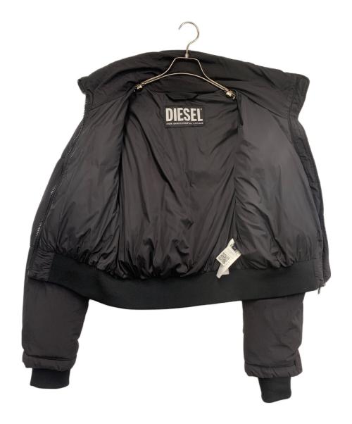 DIESEL（ディーゼル）DIESEL (ディーゼル) W-PEYT-SHORT-O JACKET ブラック サイズ:40の古着・服飾アイテム
