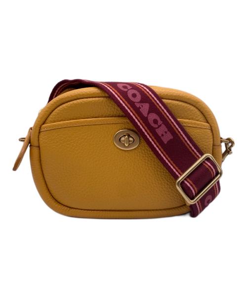COACH（コーチ）COACH (コーチ) ショルダーバッグ イエローの古着・服飾アイテム