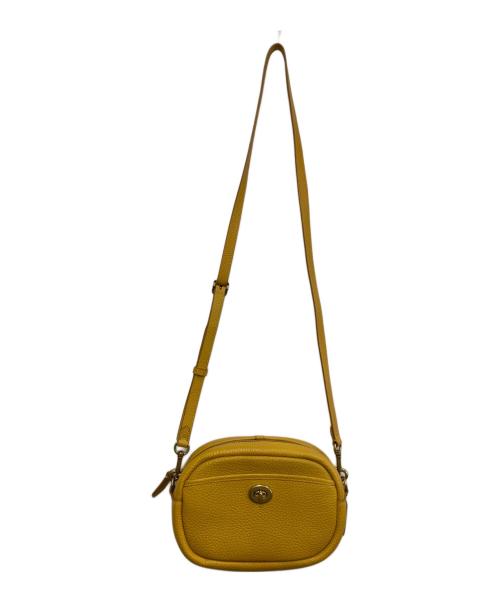 COACH（コーチ）COACH (コーチ) ショルダーバッグ イエローの古着・服飾アイテム