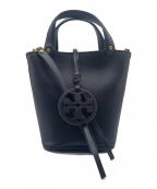 TORY BURCHトリーバーチ）の古着「ミニバケットバッグ」｜ブラック