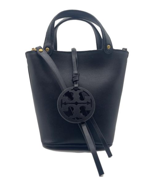 TORY BURCH（トリーバーチ）TORY BURCH (トリーバーチ) ミニバケットバッグ ブラックの古着・服飾アイテム