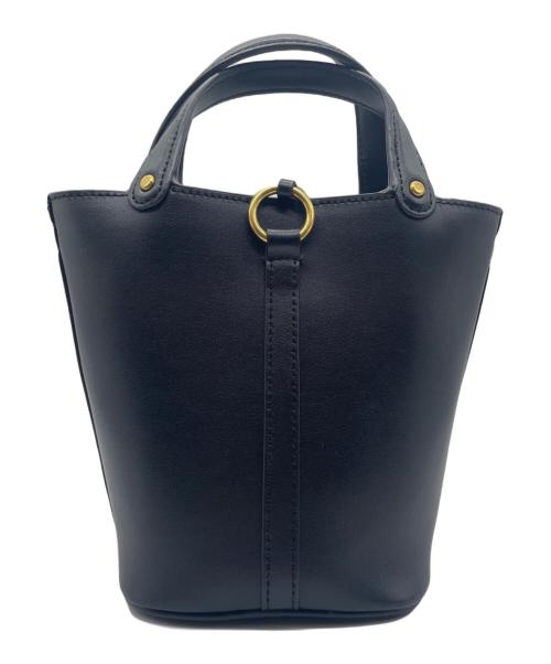 TORY BURCH（トリーバーチ）TORY BURCH (トリーバーチ) ミニバケットバッグ ブラックの古着・服飾アイテム
