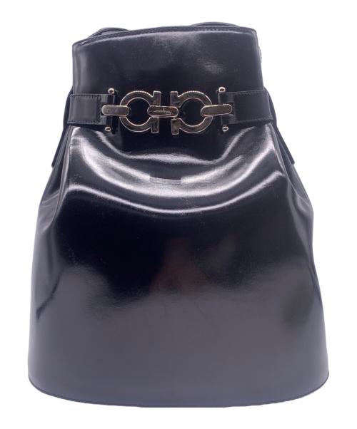 Salvatore Ferragamo（サルヴァトーレ フェラガモ）Salvatore Ferragamo (サルヴァトーレ フェラガモ) ショルダーバッグ ブラックの古着・服飾アイテム
