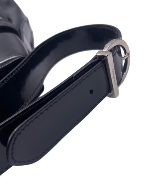 Salvatore Ferragamo（サルヴァトーレ フェラガモ）Salvatore Ferragamo (サルヴァトーレ フェラガモ) ショルダーバッグ ブラックの古着・服飾アイテム