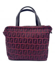 FENDI（フェンディ）の古着「ハンドバッグ」｜赤黒