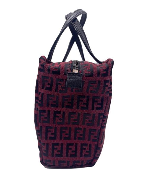 FENDI（フェンディ）FENDI (フェンディ) ハンドバッグ 赤黒の古着・服飾アイテム
