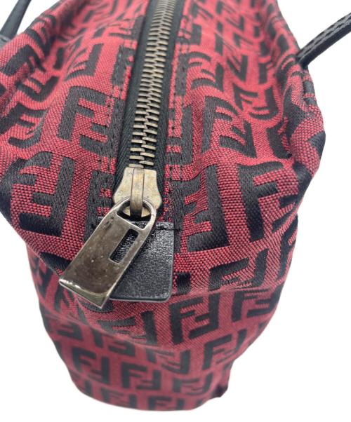 FENDI（フェンディ）FENDI (フェンディ) ハンドバッグ 赤黒の古着・服飾アイテム