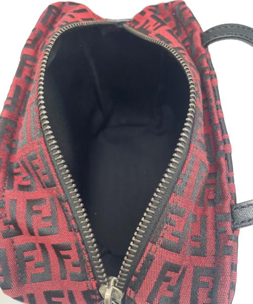 FENDI（フェンディ）FENDI (フェンディ) ハンドバッグ 赤黒の古着・服飾アイテム