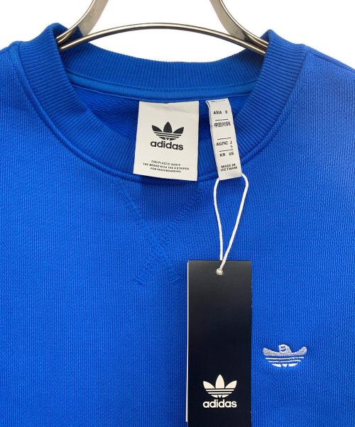 adidas（アディダス）adidas (アディダス) スウェット ブルー サイズ:Sの古着・服飾アイテム
