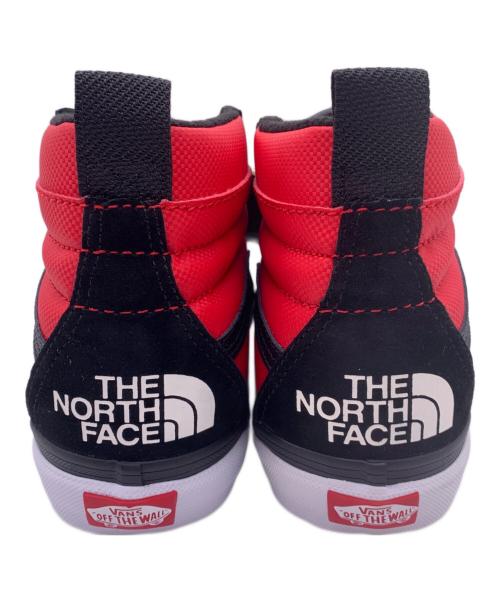 VANS（ヴァンズ）VANS (ヴァンズ) THE NORTH FACE (ザ ノース フェイス) スニーカー レッド×ブラック サイズ:26の古着・服飾アイテム