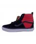 VANS (ヴァンズ) THE NORTH FACE (ザ ノース フェイス) スニーカー レッド×ブラック サイズ:26：13000円
