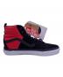 中古・古着 VANS (ヴァンズ) THE NORTH FACE (ザ ノース フェイス) スニーカー レッド×ブラック サイズ:26：13000円