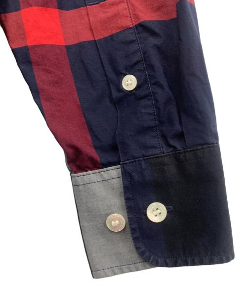BURBERRY（バーバリー）BURBERRY (バーバリー) 長袖シャツ ネイビー サイズ:XSの古着・服飾アイテム