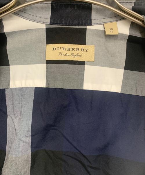 BURBERRY（バーバリー）BURBERRY (バーバリー) 長袖シャツ ネイビー サイズ:XSの古着・服飾アイテム