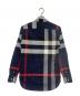 BURBERRY (バーバリー) 長袖シャツ ネイビー サイズ:XS：14000円