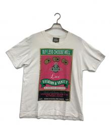 Vivienne Westwood（ヴィヴィアンウエストウッド）の古着「“BUY LESS CHOOSE WELL” エレファントTシャツ」｜ホワイト