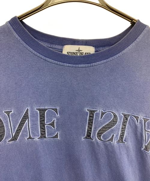 STONE ISLAND（ストーンアイランド）STONE ISLAND (ストーンアイランド) 半袖カットソー ブルー サイズ:XLの古着・服飾アイテム