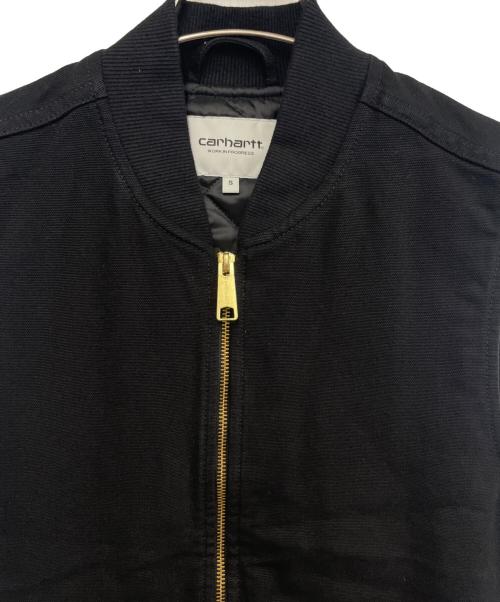 CarHartt（カーハート）CarHartt (カーハート) ダックベスト ブラック サイズ:ｓの古着・服飾アイテム