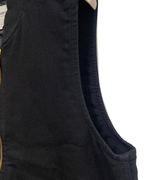 CarHartt（カーハート）CarHartt (カーハート) ダックベスト ブラック サイズ:ｓの古着・服飾アイテム