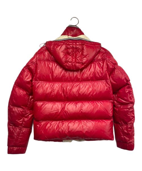 MONCLER（モンクレール）MONCLER (モンクレール) ダウンジャケット レッド サイズ:1の古着・服飾アイテム