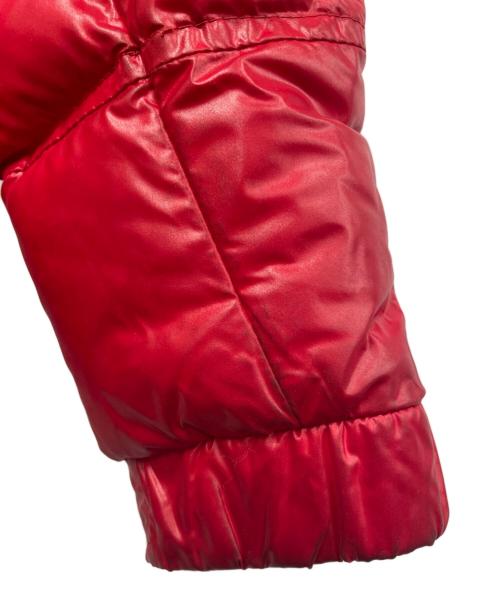 MONCLER（モンクレール）MONCLER (モンクレール) ダウンジャケット レッド サイズ:1の古着・服飾アイテム