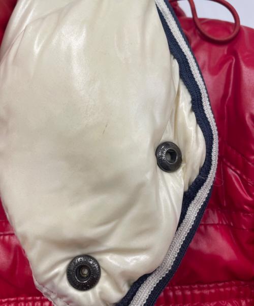 MONCLER（モンクレール）MONCLER (モンクレール) ダウンジャケット レッド サイズ:1の古着・服飾アイテム
