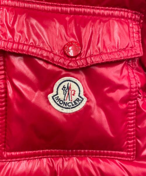 MONCLER（モンクレール）MONCLER (モンクレール) ダウンジャケット レッド サイズ:1の古着・服飾アイテム