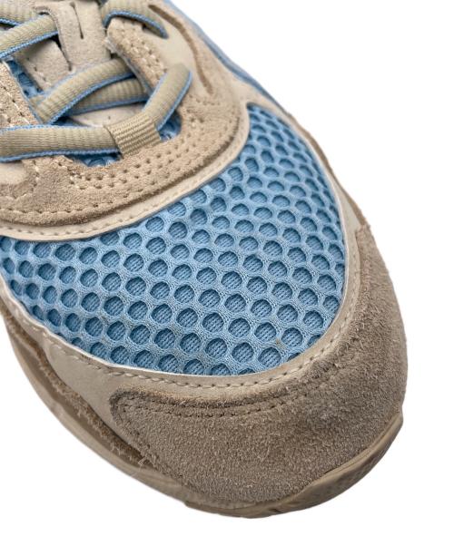 asics（アシックス）asics (アシックス) スニーカー ブルー×ベージュ サイズ:27の古着・服飾アイテム