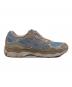中古・古着 asics (アシックス) スニーカー ブルー×ベージュ サイズ:27：9000円