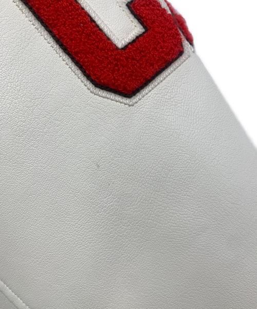 X-LARGE（エクストララージ）X-LARGE (エクストララージ) OG ロゴ バーシティ ジャケット ベージュ×ブラウン サイズ:XLの古着・服飾アイテム