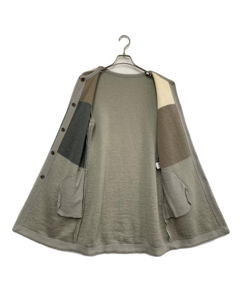 Leilian（レリアン）Leilian (レリアン) モヘア混コート ベージュ サイズ:freeの古着・服飾アイテム
