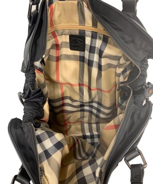 BURBERRY（バーバリー）BURBERRY (バーバリー) ナイロントートバッグ ブラックの古着・服飾アイテム