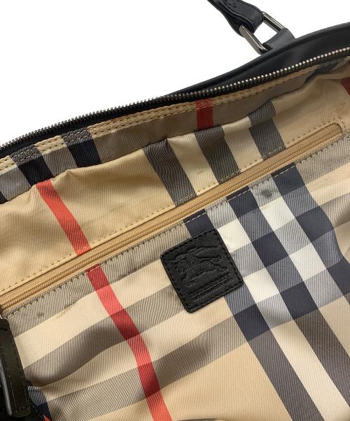 BURBERRY（バーバリー）BURBERRY (バーバリー) ナイロントートバッグ ブラックの古着・服飾アイテム