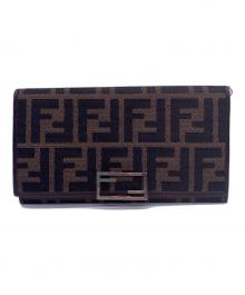 FENDI（フェンディ）の古着「長財布」｜ブラウン