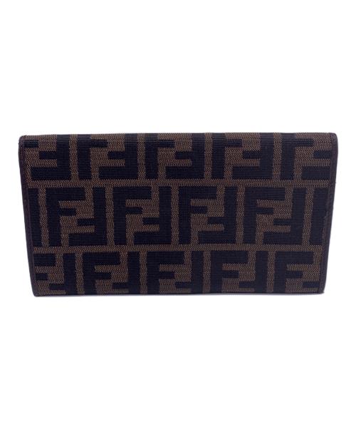 FENDI（フェンディ）FENDI (フェンディ) 長財布 ブラウンの古着・服飾アイテム