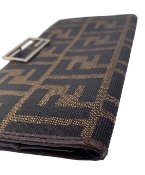 FENDI（フェンディ）FENDI (フェンディ) 長財布 ブラウンの古着・服飾アイテム