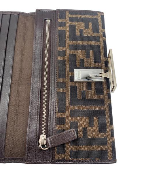 FENDI（フェンディ）FENDI (フェンディ) 長財布 ブラウンの古着・服飾アイテム